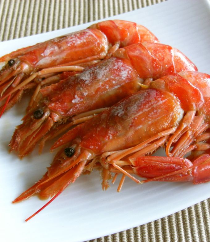 有頭えびの旨煮