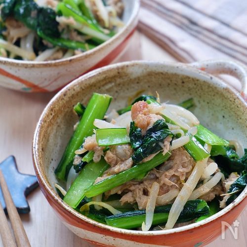 もやしとキャベツとツナのサラダ☆