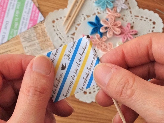 推しピック作り方 つまようじTikTok