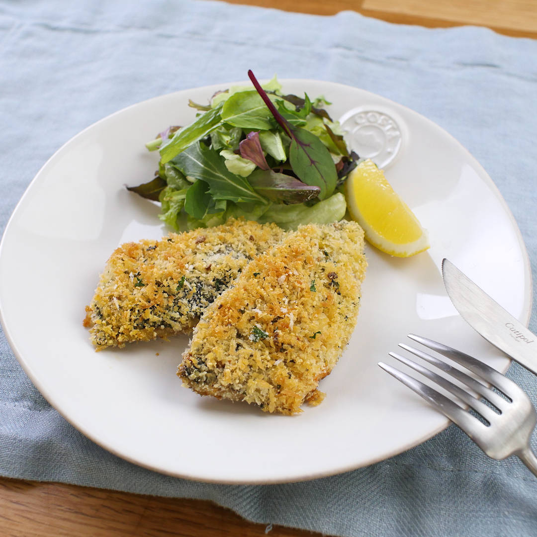 鯵とトマトとマッシュルームのパン粉焼き - イタリア食材ベリッシモ MAGAZINE