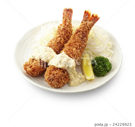 えびフライと簡単タルタル