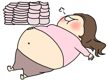 450 食べ過ぎ High Res Illustrations - Getty Images肥満, 食事, 食べる