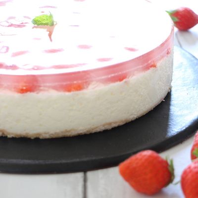 簡単！焼かない♪ヨーグルトムースケーキ