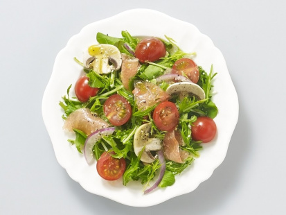 お店に負けない！ルッコラのサラダ by LimeLunchクックパッド簡単おいしいみんなのレシピが392万品