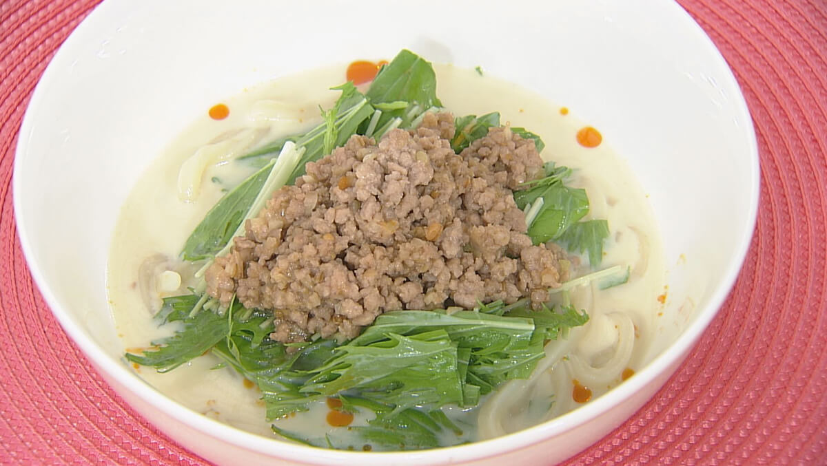 肉味噌まぜうどんクラシル