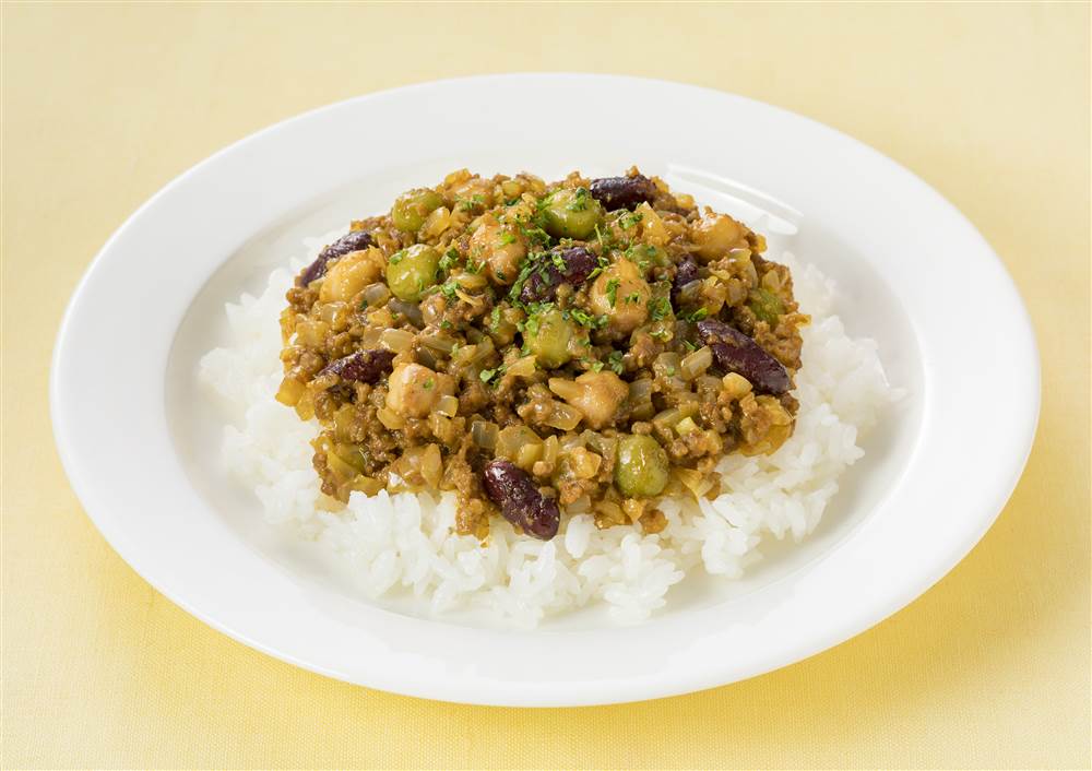 カレールーで簡単!キーマカレー♪