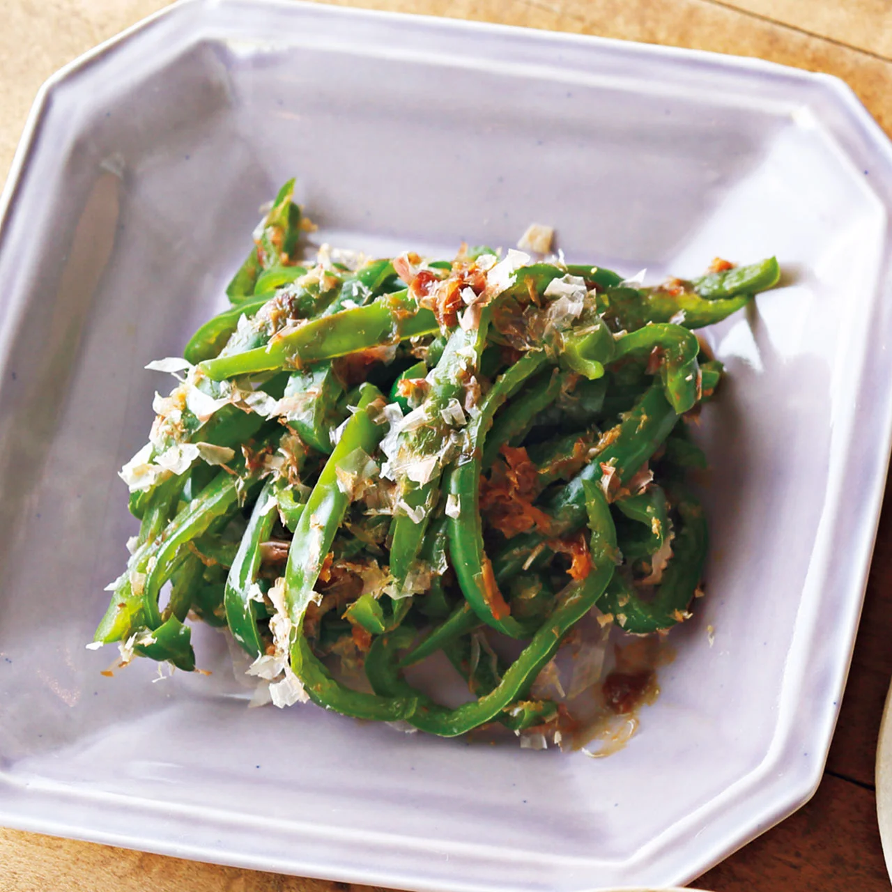 ピーマン☆おかか和え☆お弁当に☆レンジで