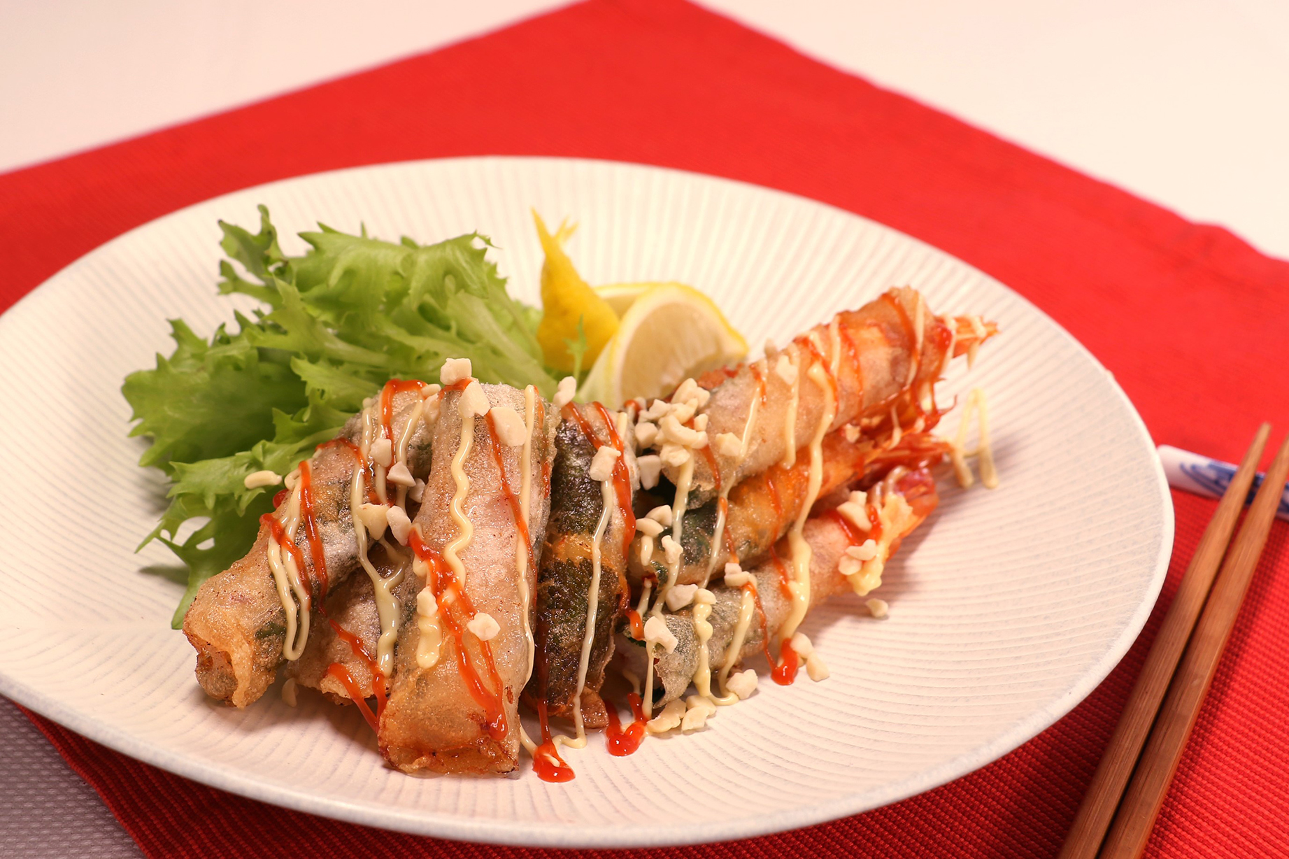 ぷるんぷるんがたまらない ライスペーパー海老餃子 ひろこぱんhirokopan