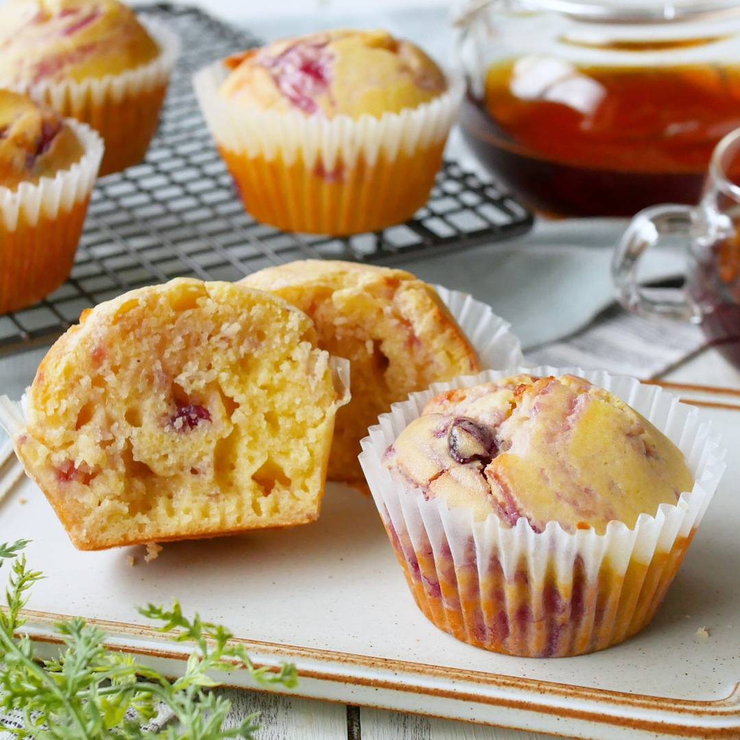 さっぱり美味しい、混ぜるだけのヨーグルトマフィンのレシピ - 生かし屋さん