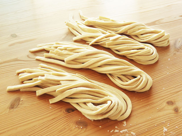 手打ちうどんすき - レシピナビ