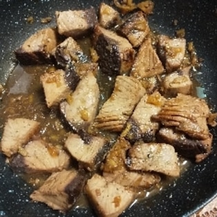 カツオと大根の煮物