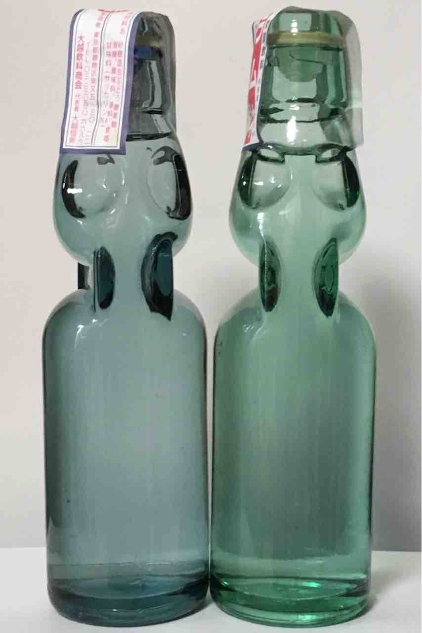 昔懐かしのラムネ瓶あたしんち