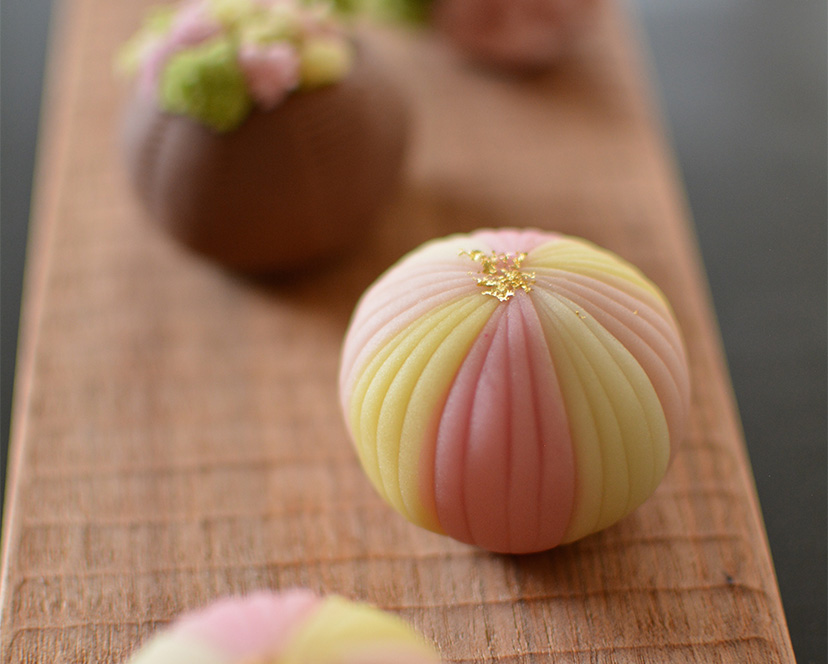 YouTube動画第8弾 WAGASHI 練り切り「秋桜」の作り方放送作家 勝木友香