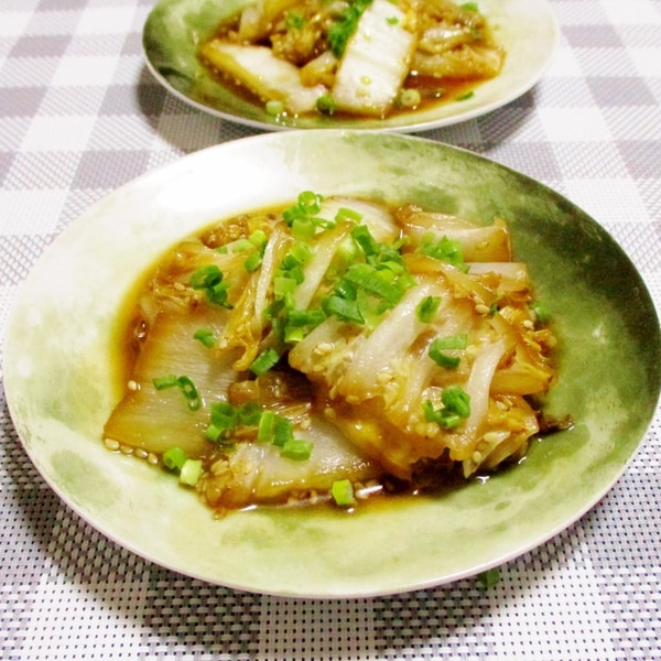 白菜と厚揚げの味噌炒め - Chef JA Cooks