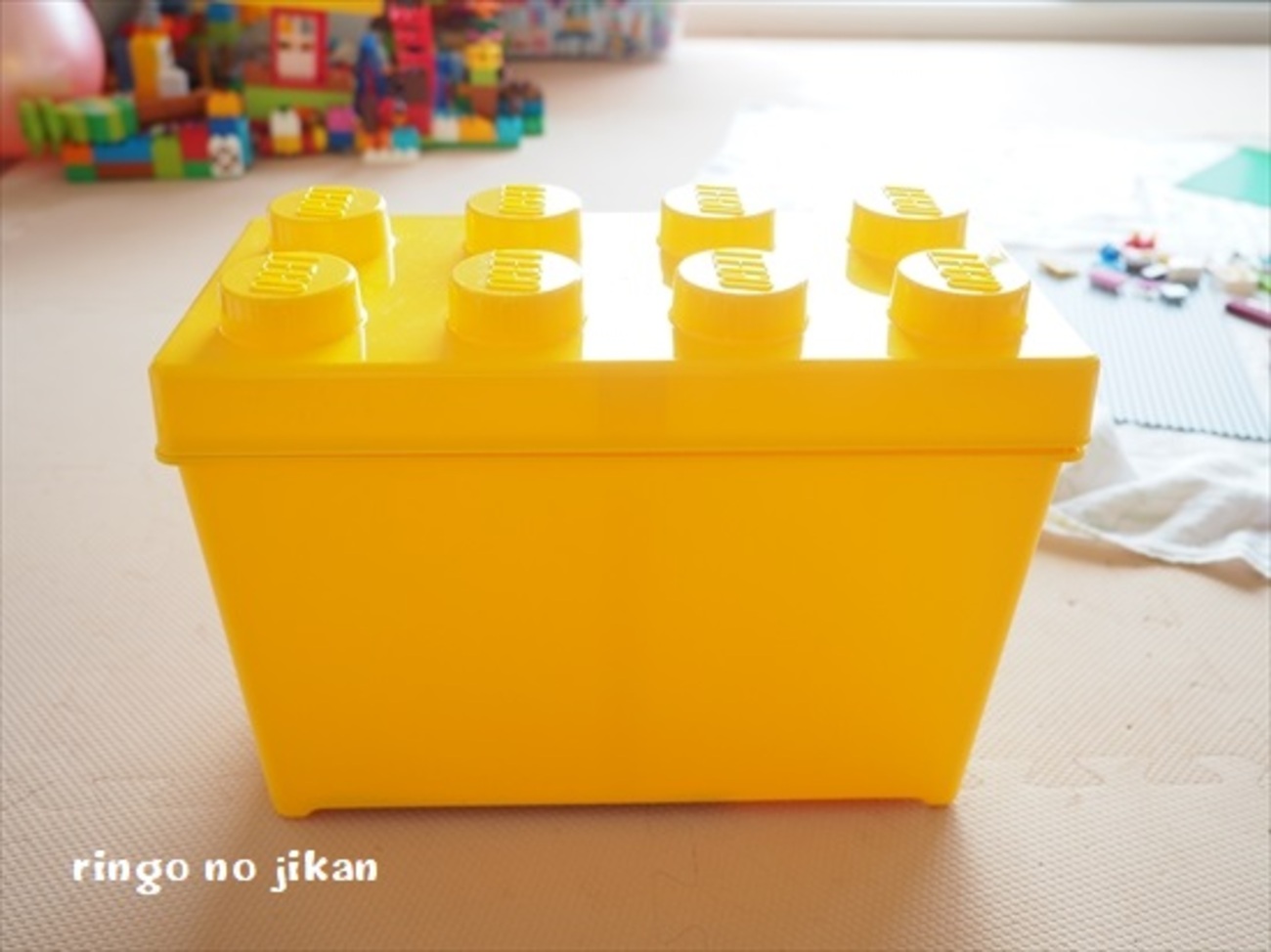 レゴの作り方10、みどりのキッチンカー!黄色のアイデアボックススペシャル 10698 だけで作ったよ♪あんり🌷