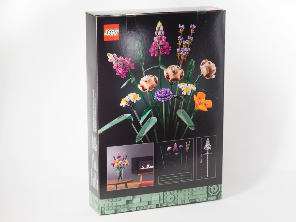 Botanical Collection フラワーブーケ 10280 の花瓶のサイズのおすすめ : r lego