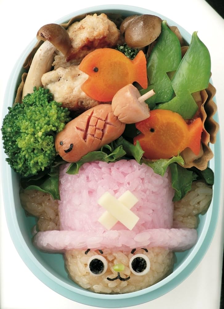 One Piece Bento Lunch BoxKyarabenワンピース キャラ弁 レシピ 作り方