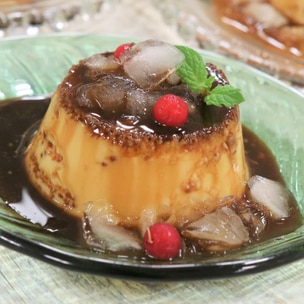 卵と牛乳だけの蒸しプリンのレシピ 作り方：白ごはん.com