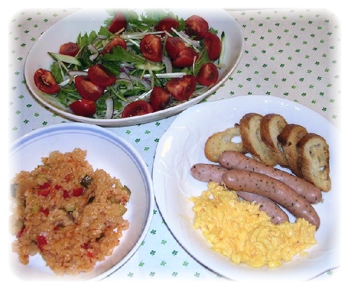 ウインナーのブッシュドノエル