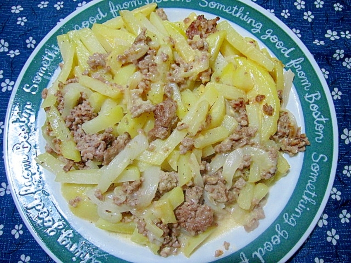 フライパンひとつ！じゃがいものカリカリチーズ焼き