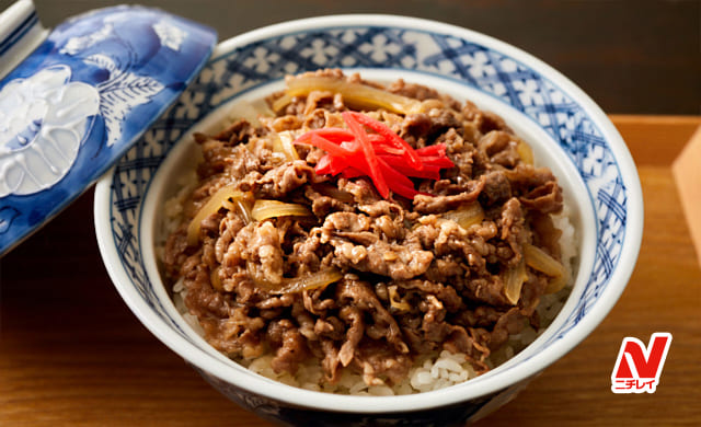 彩り野菜の豚丼弁当