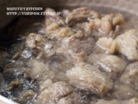 牛すじの下処理 めちゃくちゃ簡単♪ズボラ過ぎる下処理法♪