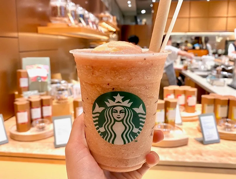 スタバのアールグレイアイスティーカスタマイズ♡あおいのスタバとカフェ巡り♡