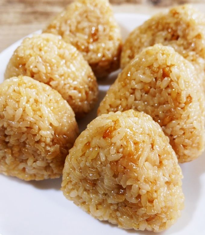 豚バラで肉巻きおにぎり♪