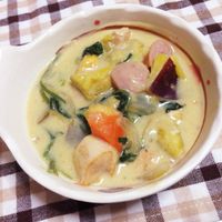 彩り豊かな具だくさんのクリームシチュー by たっくま♂クックパッド簡単おいしいみんなのレシピが392万品