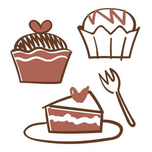 シンプルおしゃれなホールケーキイラスト・フリー素材なら「シンテリ」