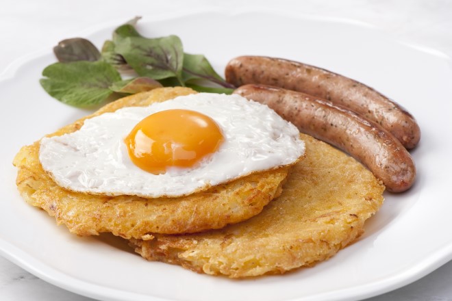 チーズたっぷり スイス風じゃがいもケーキレシュティ