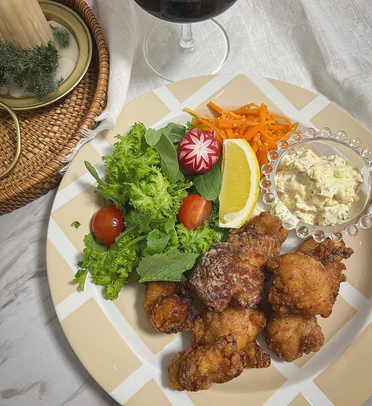 お弁当盛り付け解説！ フライパンだけで唐揚げ弁当レシピ