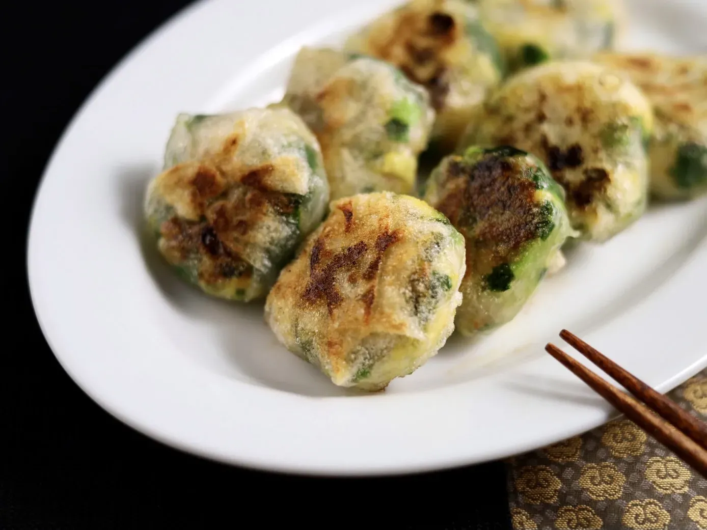 燻製にら焼餅 シャーペー