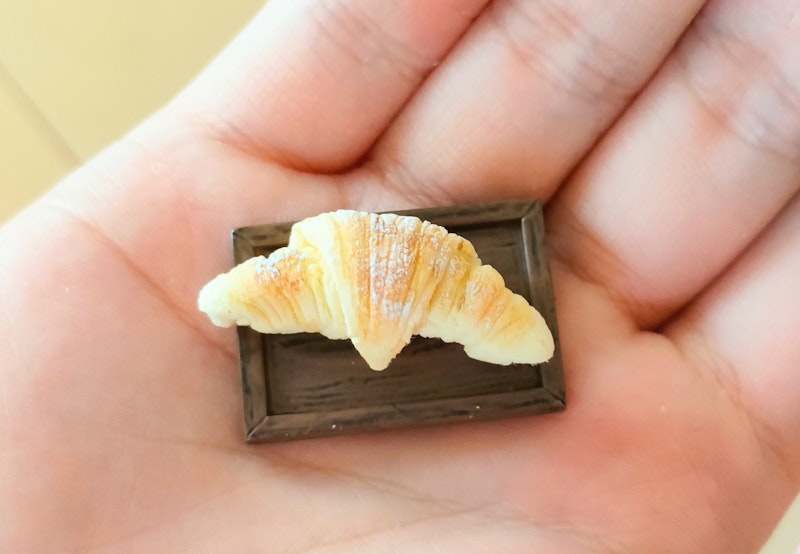 ハンドメイド パンアート ミニチュアフルーツ野菜盛り合わせ飾り 100均の材料で作るミニチュアフード