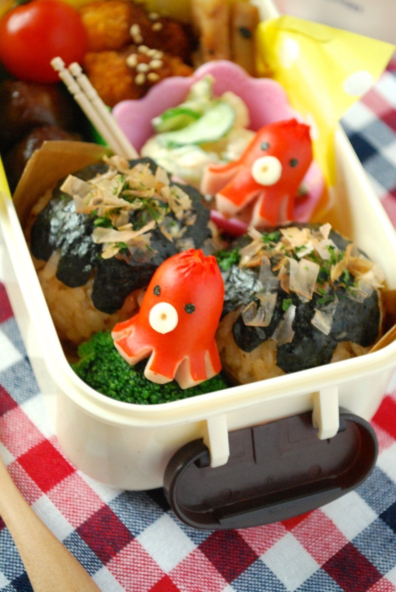 たこ焼き器で3種のみそ照り焼きおにぎり