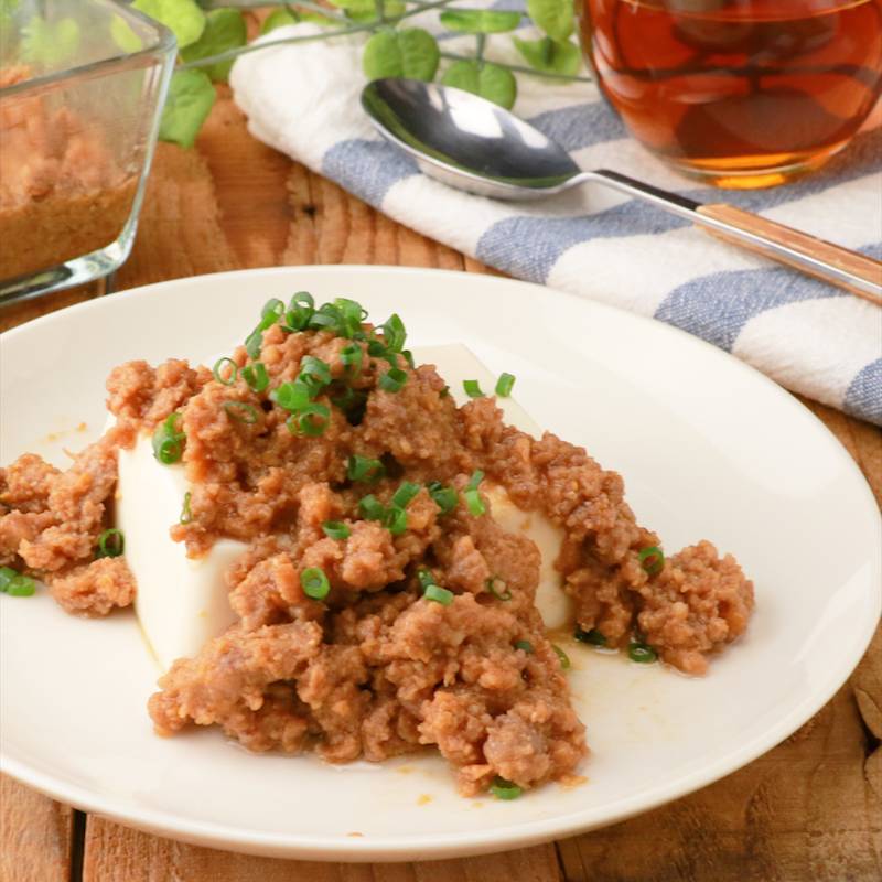 レンジで簡単時短作り置き アレンジ万能ピリ辛肉味噌