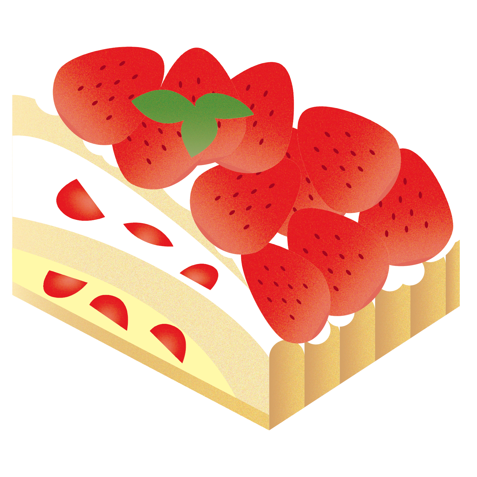 イチゴタルトのイラスト素材75620457- PIXTA