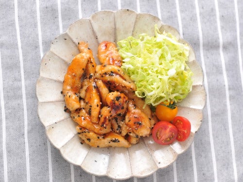 簡単酢で作るガーリック照り焼きチキンレシピ