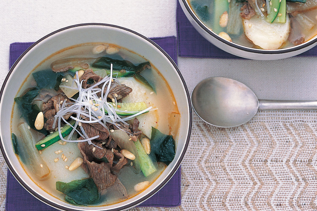 韓国風わかめスープ