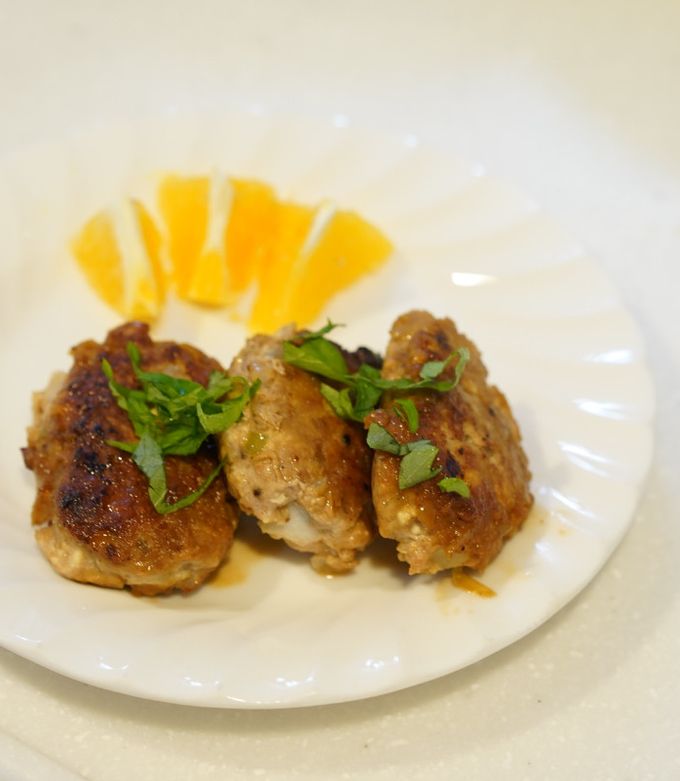 豚つくねの大葉包み照り焼き 、 玉ねぎたっぷりで食感軽い！ - 魚料理と簡単レシピ