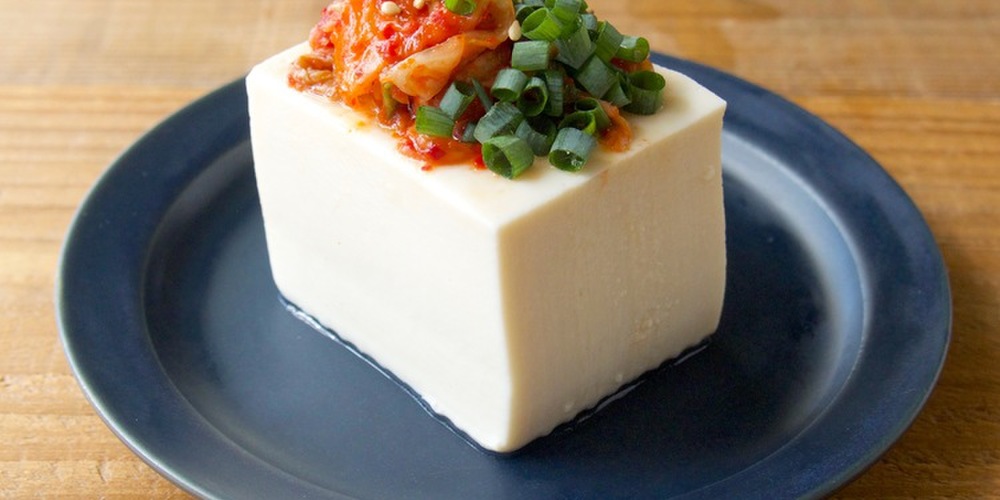 豆腐キムチ和え