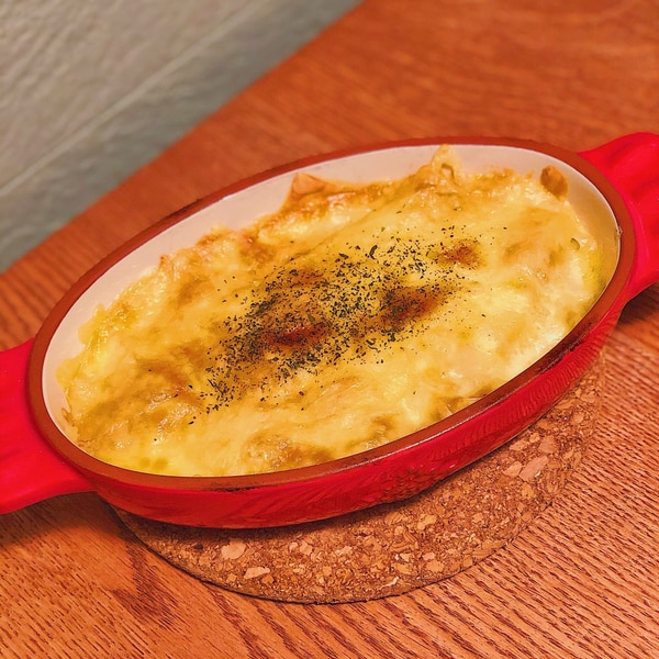 ポテサラ・タラモグラタンきちんとレシピフードソムリエ