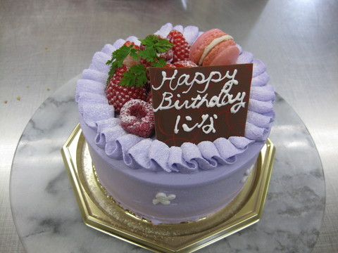 韓国のお誕生日ケーキ♡ センイルケーキ