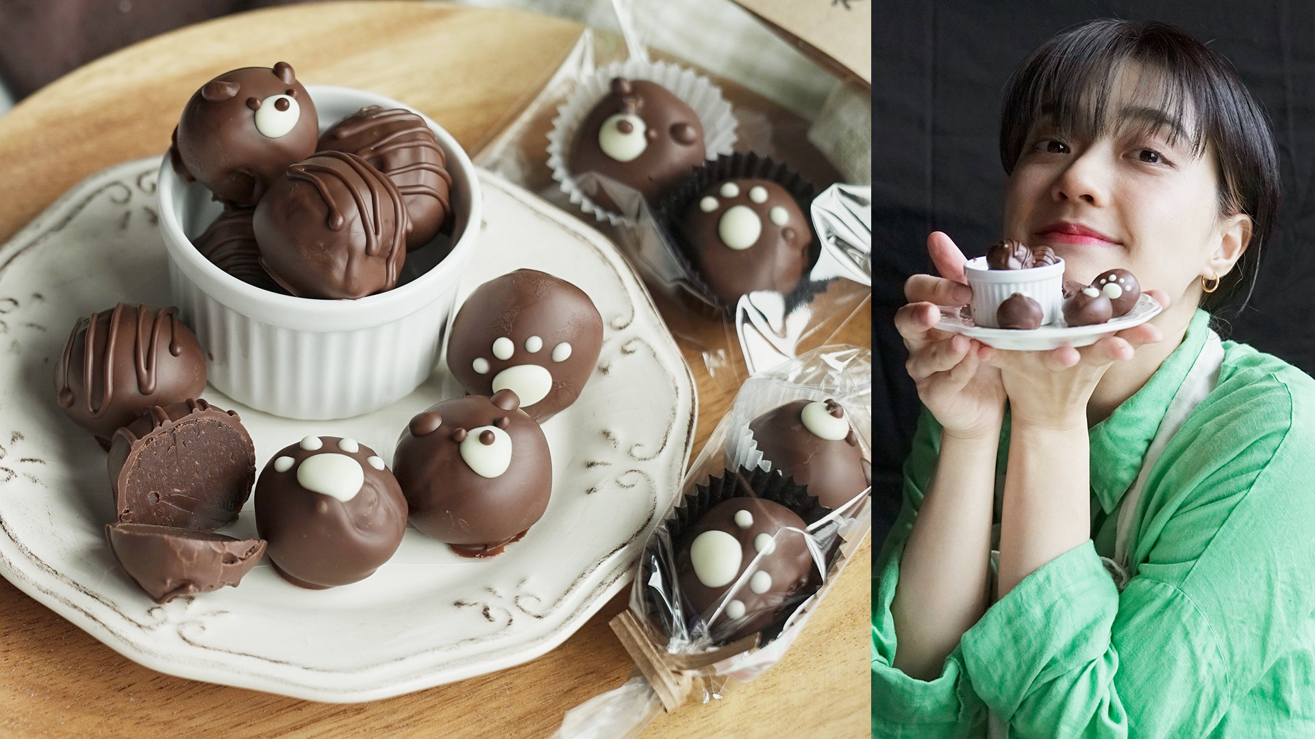 板チョコと生クリームで！トリュフチョコの簡単レシピ