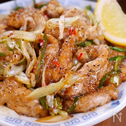 最高に旨い『おつまみレシピ』せせりのネギだれポン酢和え これを食べたらハマります