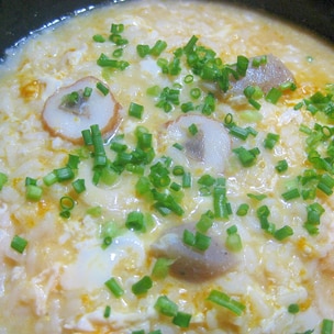 釜揚げしらすとチンゲン菜のみそ汁