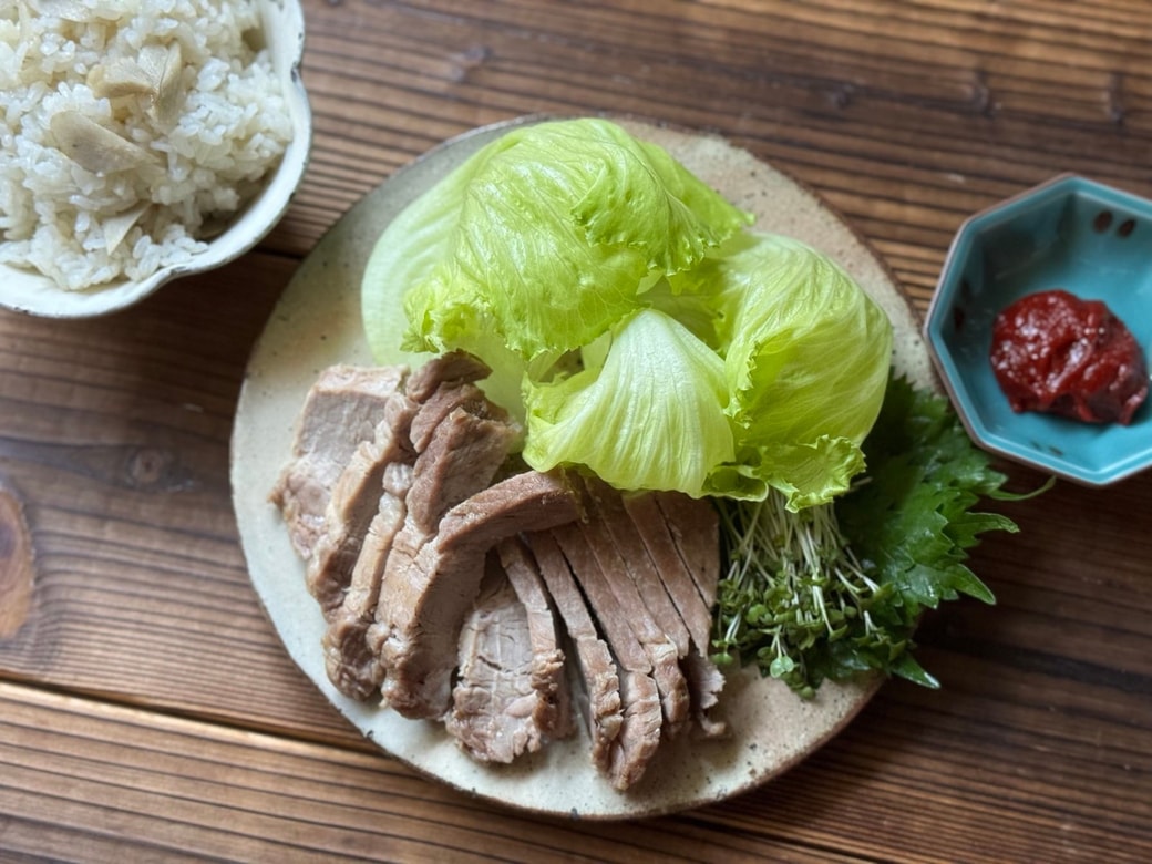 炊飯器でポッサム