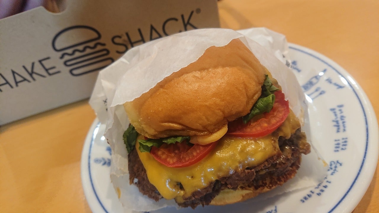 SHAKE SHACK のSmokeShack Double: ハンバーガーストリートブログ版