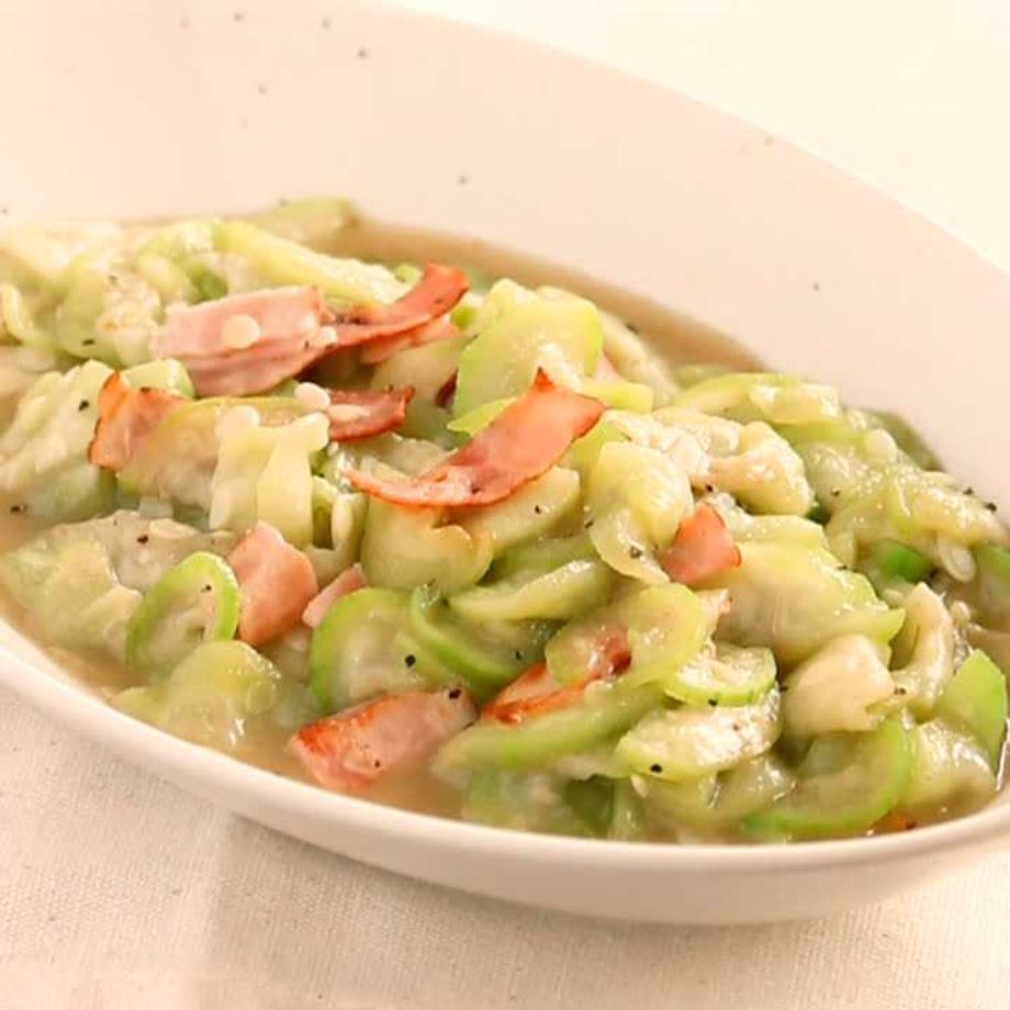 ヘチマ料理の作り方