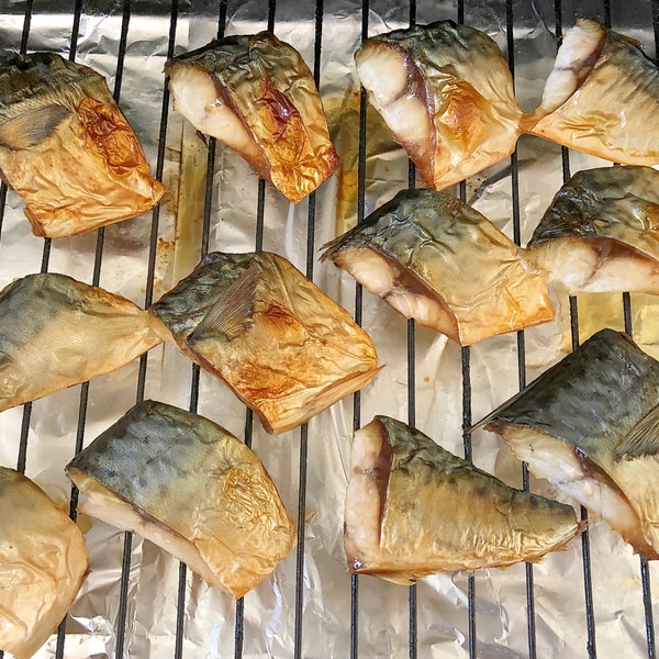 塩鯖の甘辛ごま照り焼き 作り置き